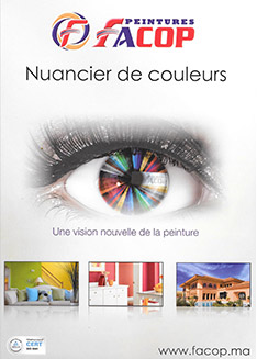 Nuancier de couleurs