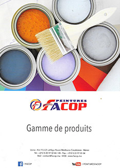 Résumé gamme de produits