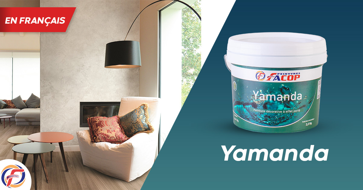 Peinture décorative YAMANDA de FACOP