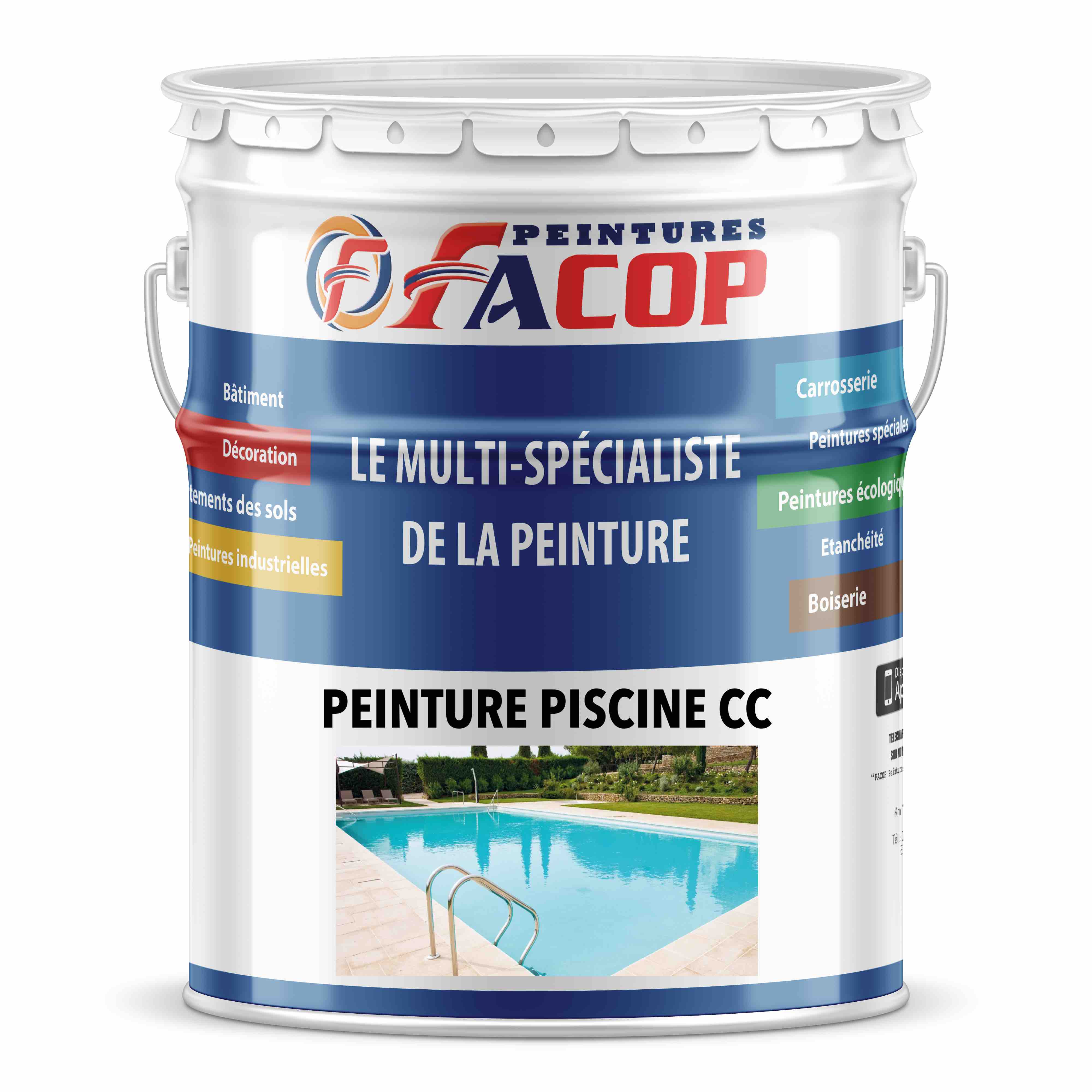 Peinture CC ( pour piscine )